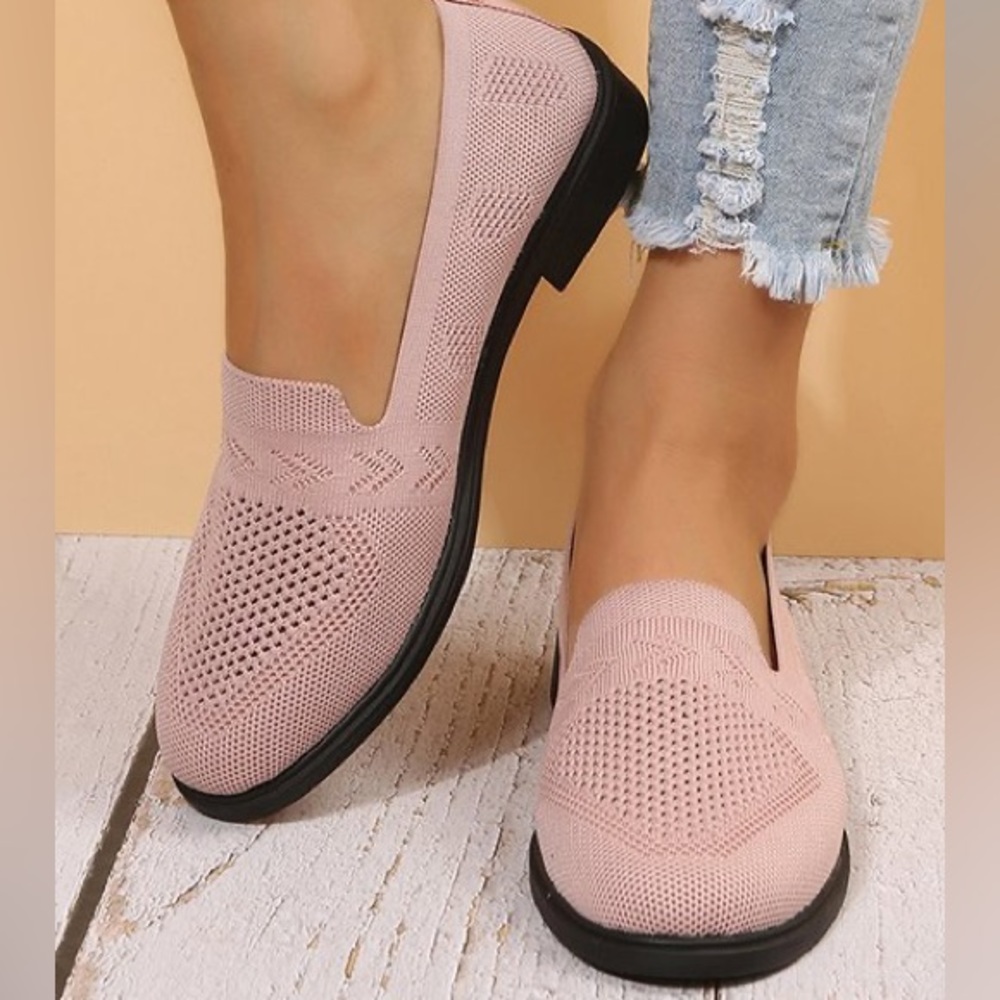 PAOTMBU - Pink Mesh Loafer - new